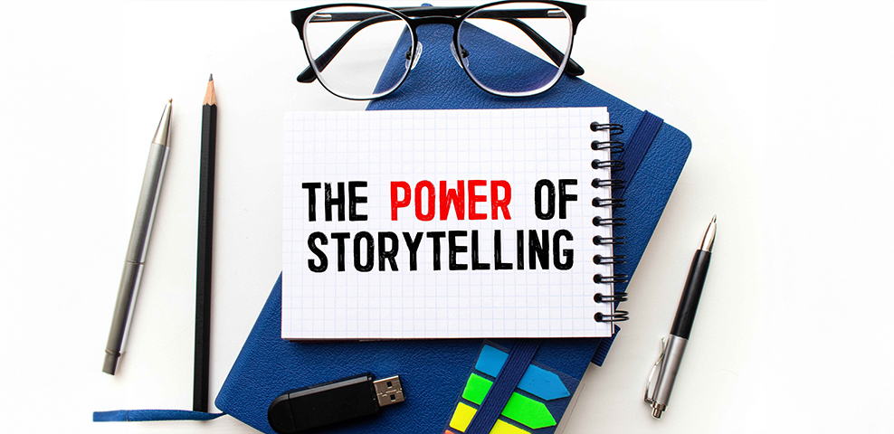 visual storytelling in web design